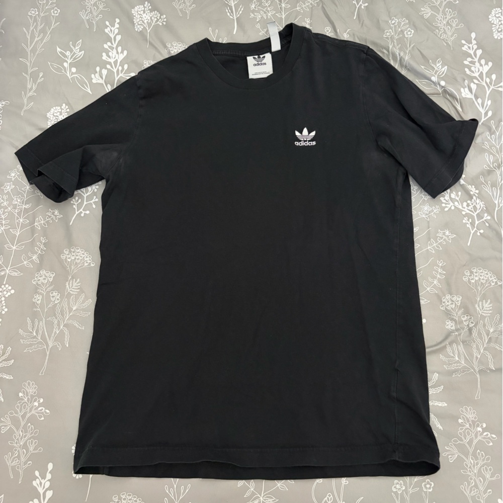 adidas Black Trefoil Logo Men's T-Shirt